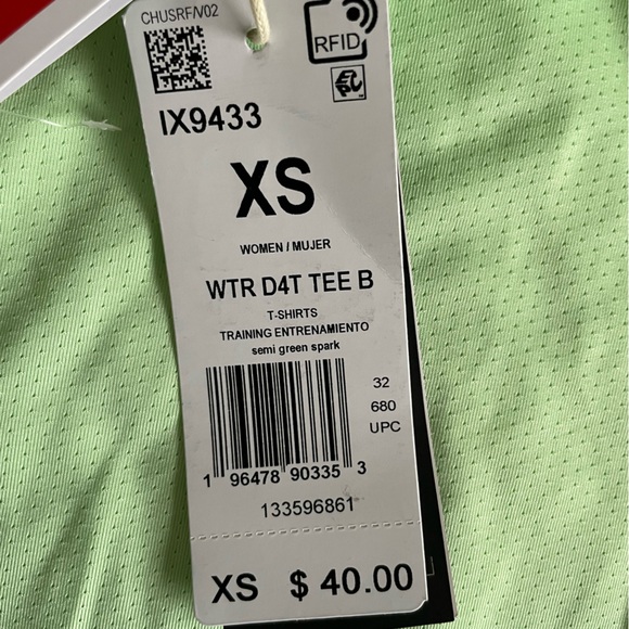 adidas Green Short Sleeve Tee - Picture 7 of 7